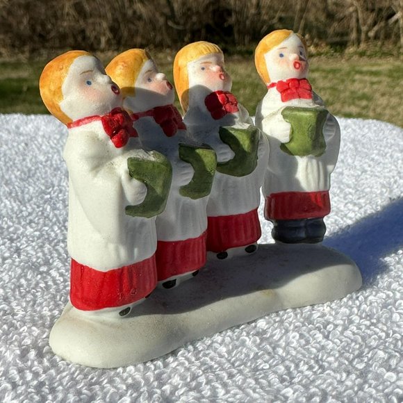 Lemax Dickensvale Carollers Christmas Village Decoration From 1991 - Picture 4 of 8